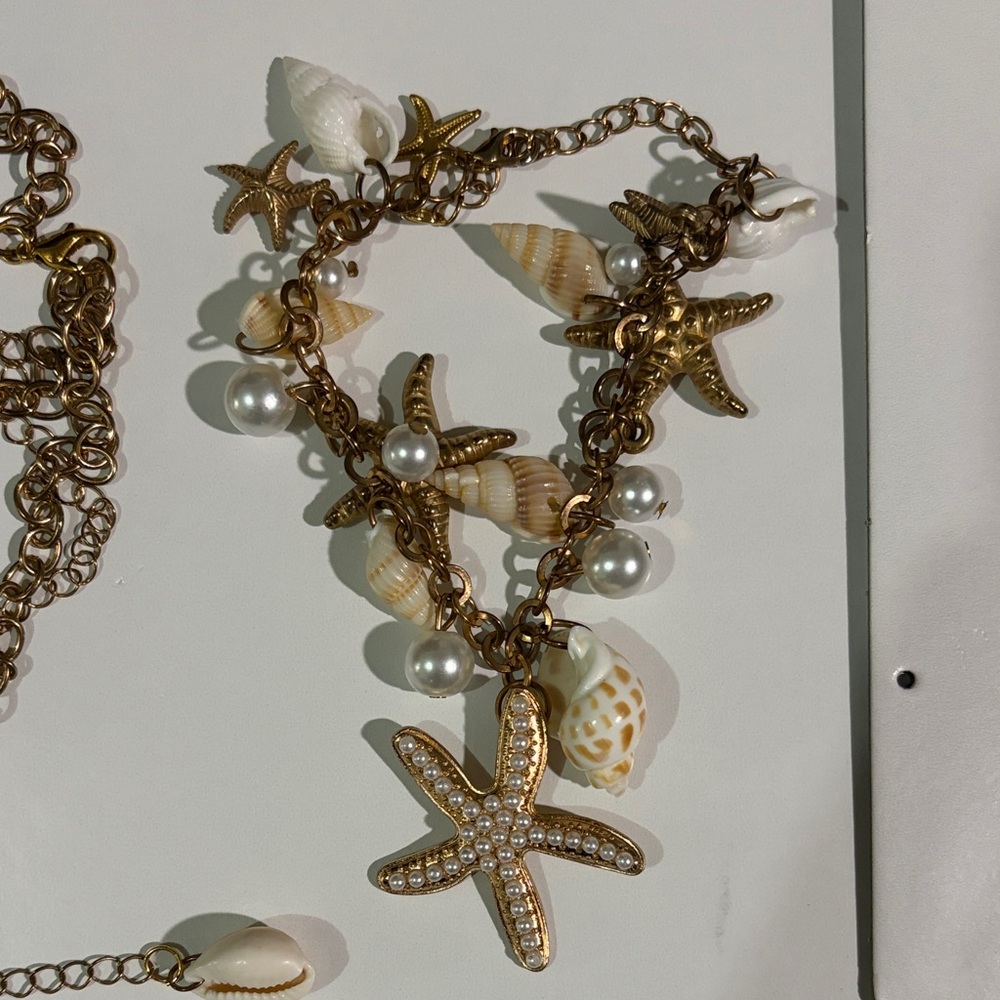 Starfish and Shell Jewelry Set - Picture 5 of 6